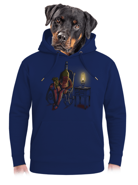 Dedo, rozprávaj unisex mikina premium Navy