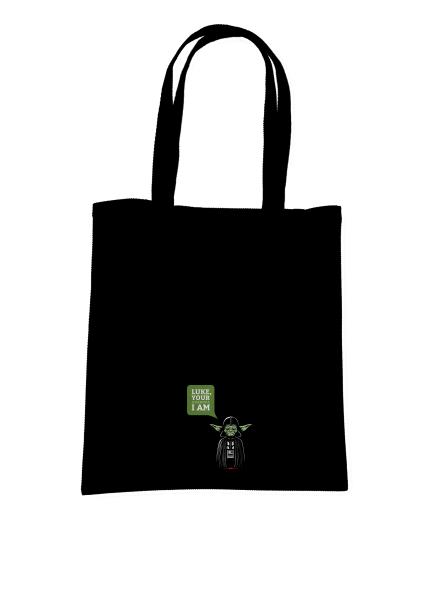 Mr. Yoda: Your grandpa I am taška Black