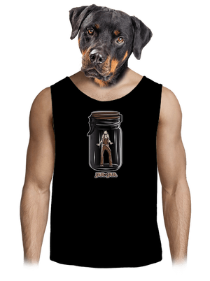 Jar in jar pánske tielko Black