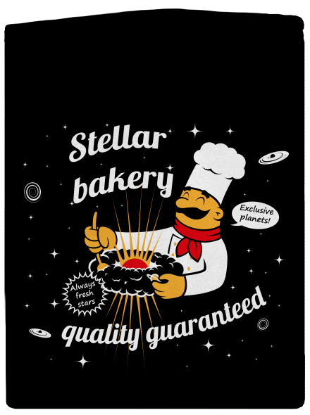 Stellar bakery dámska mikina na zips Black