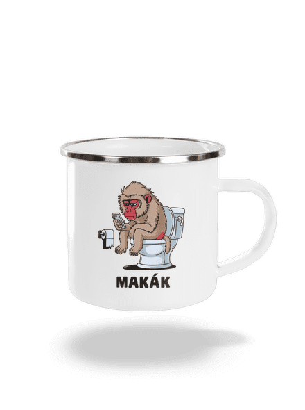 Makák plecháčik White