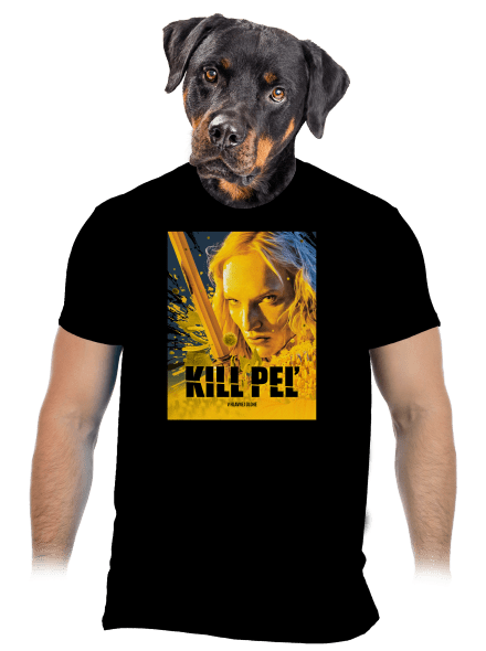 Kill Peľ pánske tričko Black