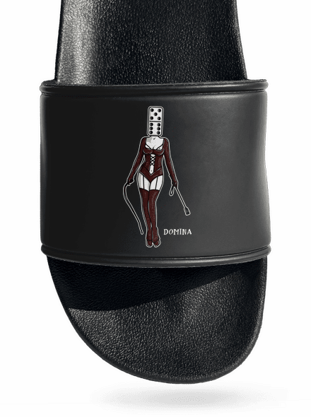 Domina šľapky Black