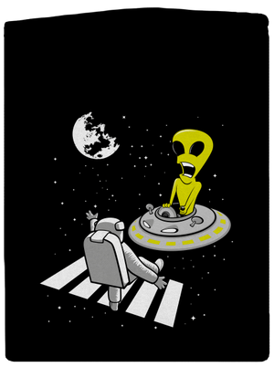 Vesmírny prechod dámska mikina na zips Black