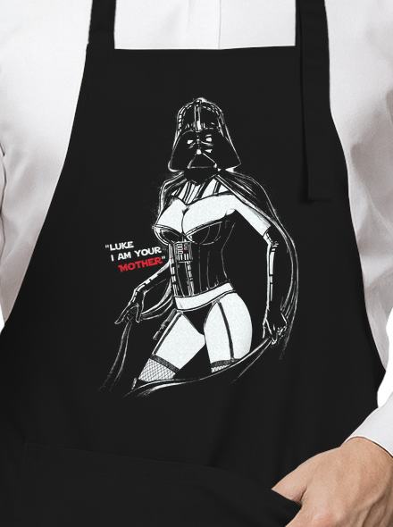 Mrs. Vader zástera Black