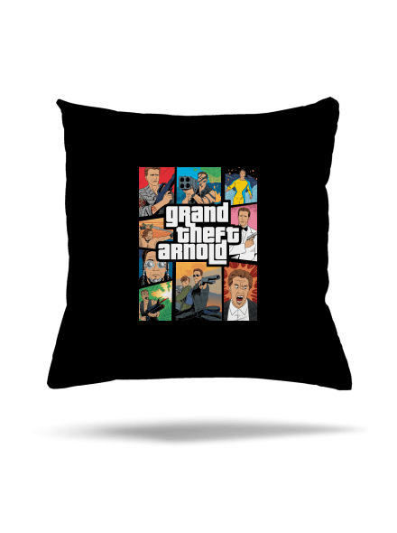 Grand Theft Arnold vankúš Black