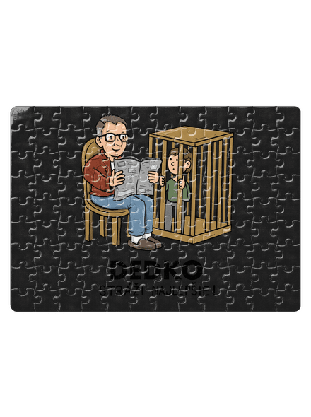 Dedko stráži najlepšie puzzle White