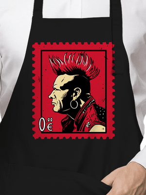 Známka punku zástera Black