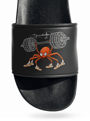 Pavučinka šľapky Black