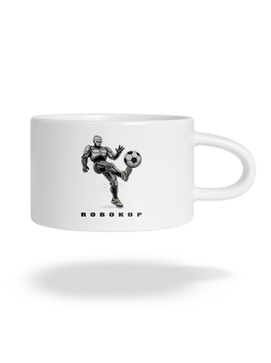 Robokop hrnček makronka White