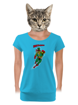 dámske tričko s lemom