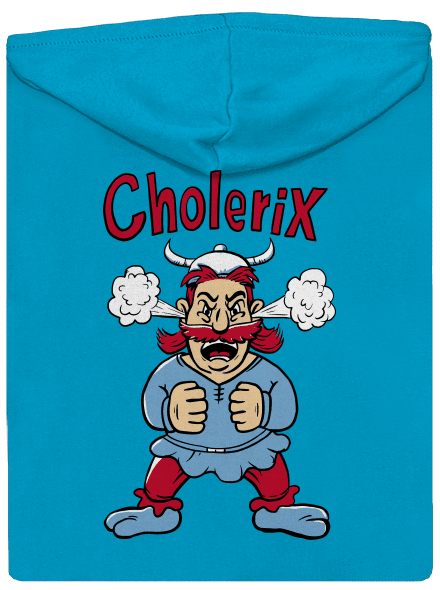 Cholerix dámska mikina na zips Blue Atol