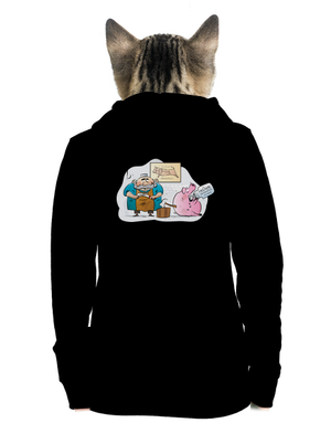 dámska mikina na zips