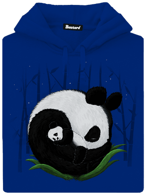 Dve spiace pandy dámska mikina klokanka Royal Blue Mal