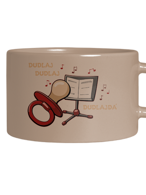 Dudlajdá hrnček makronka Brown Macaron