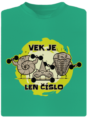 Vek je len číslo pánske športové tričko Mint Mal