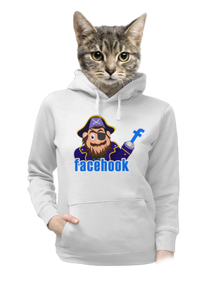 dámska mikina klokanka