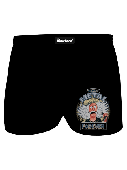 Heavy metal forever pánske trenky Black