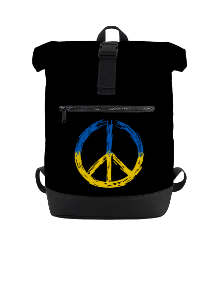 Ukrajina - Peace batoh Black