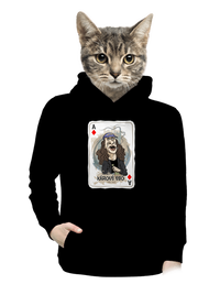 dámska mikina klokanka