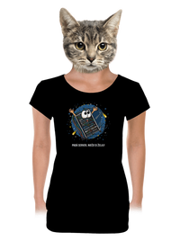 dámske tričko s lemom