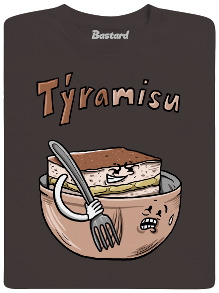 Týramisu pánske dlhý rukáv Bear Brown