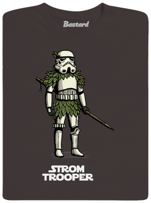 Strom trooper pánske dlhý rukáv Bear Brown