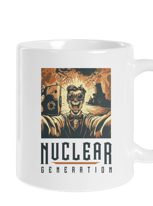Nuclear generation klasický hrnček White