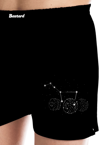 Veľký voz pánske trenky Black
