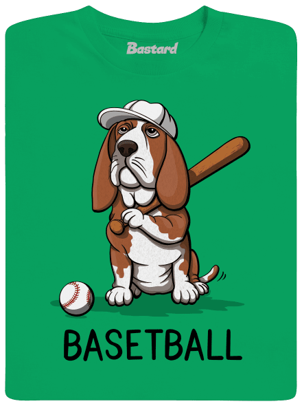 Basetball detské tričko Kelly Green