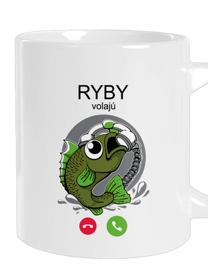 Ryby volají veľký hrnček White