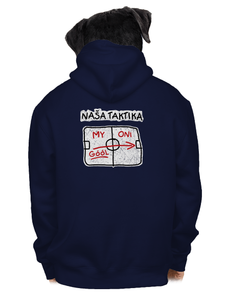 Naša taktika pánska mikina na zips Navy