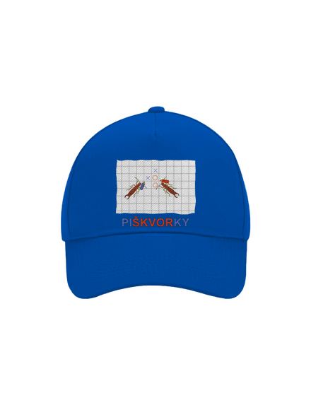 Škvorí piškvorky šiltovka baseballka Bright Royal