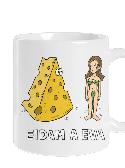 Eidam a Eva klasický hrnček White