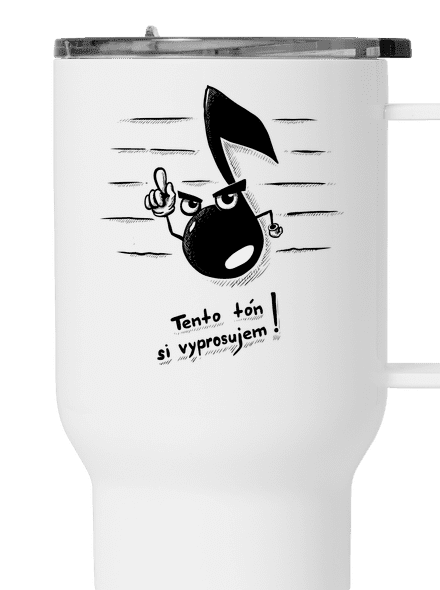 Tón termohrnček White