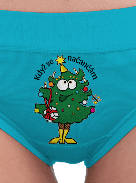 Když se načančám dámske nohavičky Turquoise