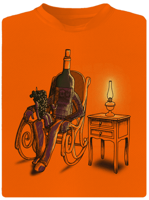 Dedo, rozprávaj detské športové tričko Neon Orange