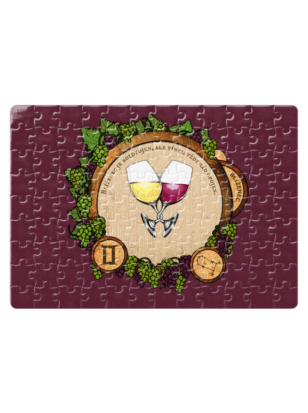 Vínny horoskop: Blíženec puzzle White