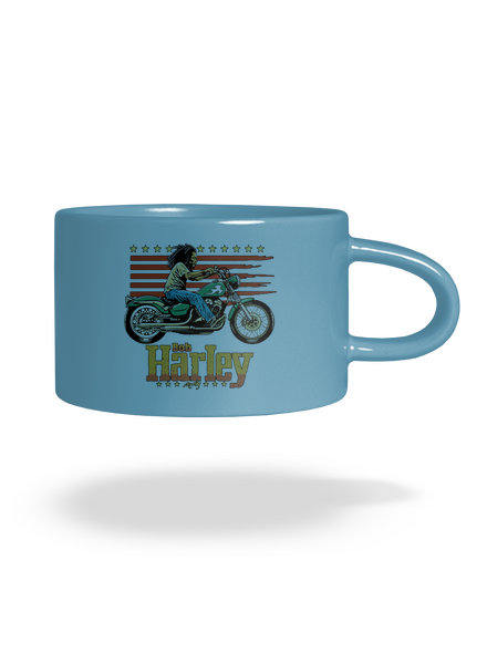 Bob Harley hrnček makronka Blue Macaron