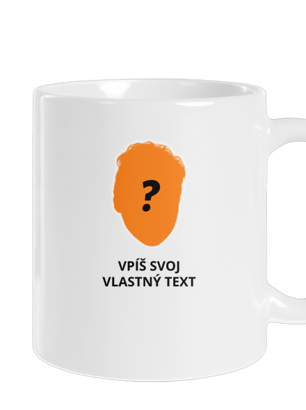 Tvoja hlava klasický hrnček White