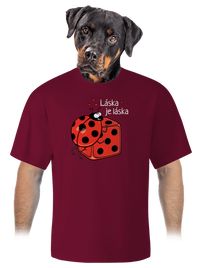 unisex tričko oversized