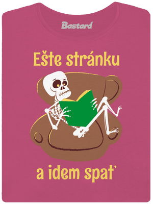 Ešte stránku dámske tričko s lemom Magenta