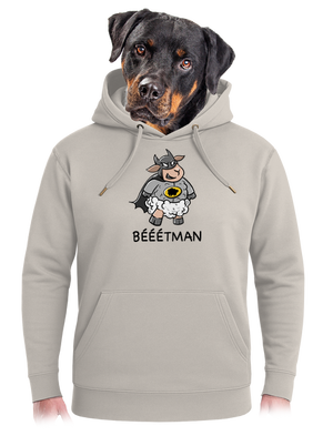 Bééétman unisex mikina premium Pastel Macchiato