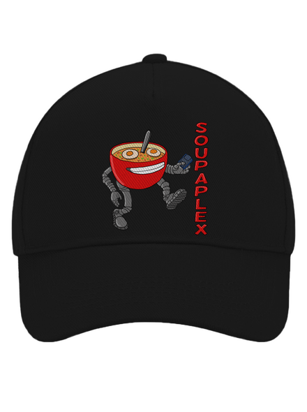 Soupaplex šiltovka baseballka Black