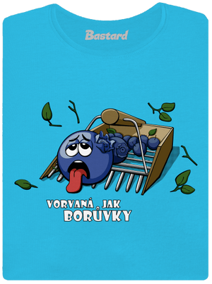 Čučoriedky dámske tričko Blue Atol