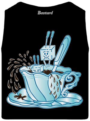 Cukroholik pánske tielko Black