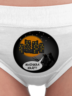 MainKráKráft dámske nohavičky White