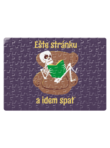 Ešte stránku puzzle White