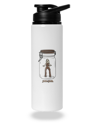 Jar in jar flaša na vodu White