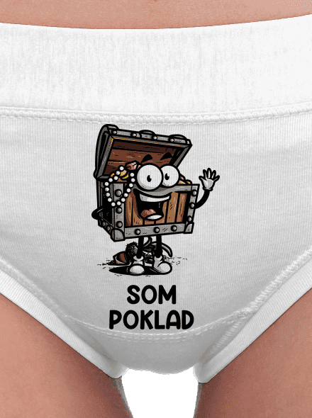 Som poklad dámske nohavičky White